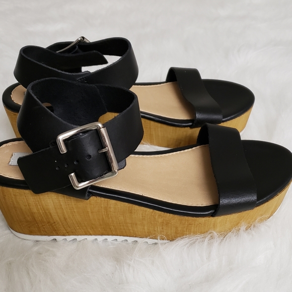 Steve Madden Nylee platform Wedge 8.5 - Picture 5 of 7
